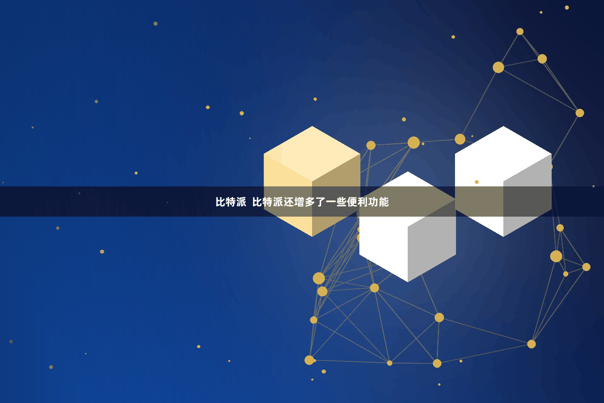 比特派  比特派还增多了一些便利功能